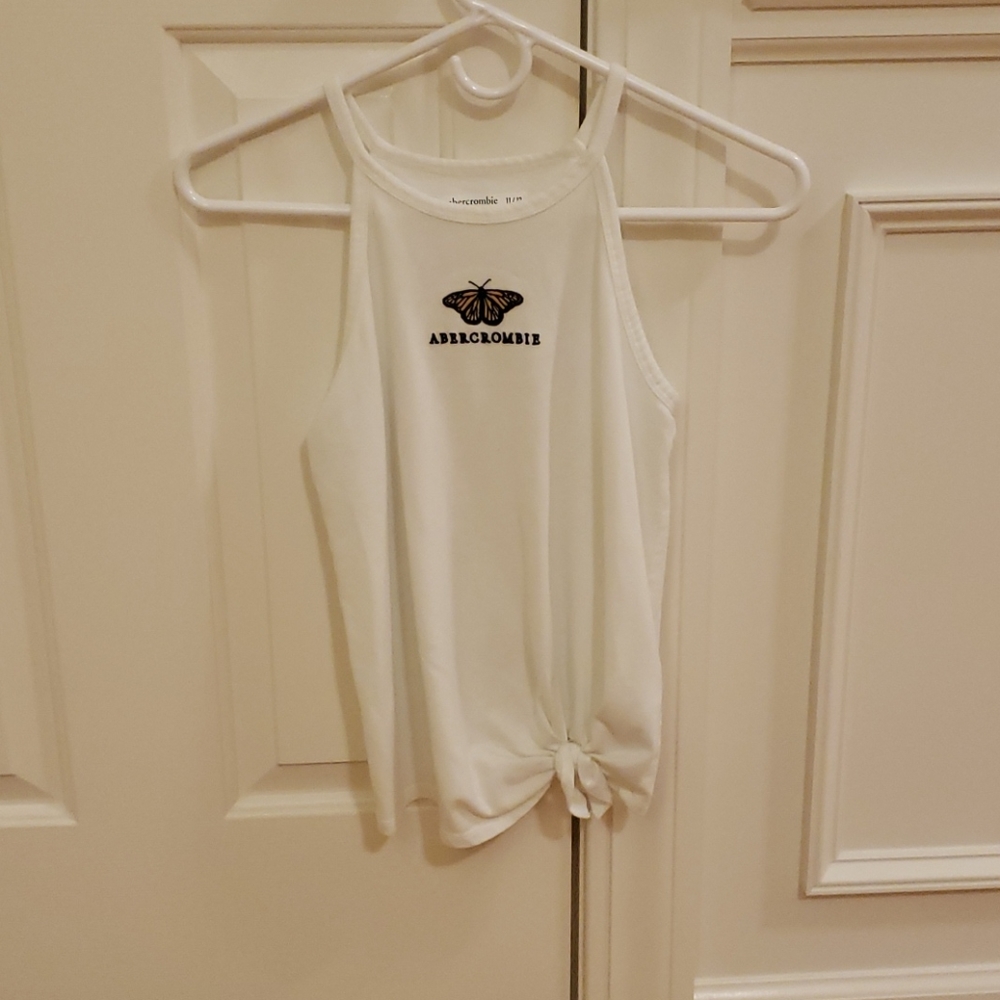 Abercrombie kids, size 11-12, white